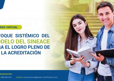 CURSO VIRTUAL: ENFOQUE SISTÉMICO DEL MODELO DEL SINEACE PARA EL LOGRO PLENO DE LA ACREDITACIÓN