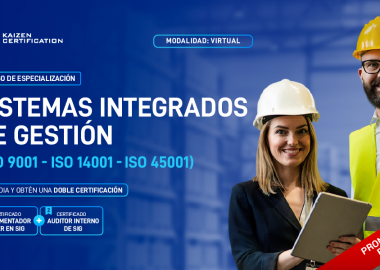 CURSO VIRTUAL ISO SEGURIDAD Y SALUD EN EL TRABAJO Kaizen Certification