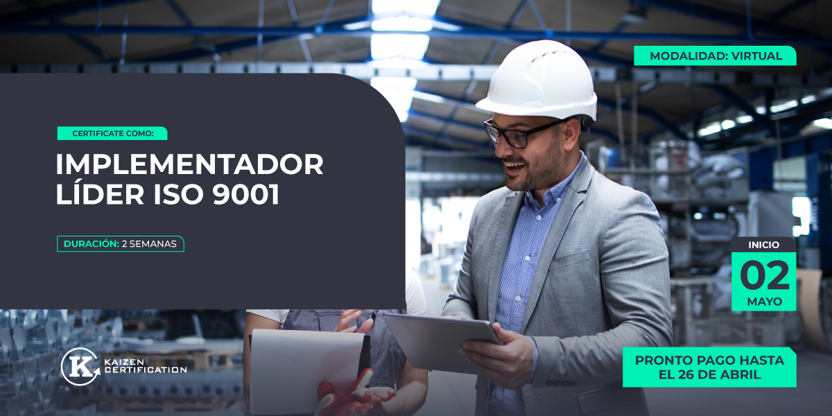 IMPLEMENTADOR LÍDER ISO 9001:2015