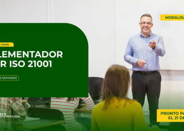 23vo CURSO TALLER: INTERPRETACIÓN E IMPLEMENTACIÓN DE SISTEMAS DE GESTIÓN PARA ORGANIZACIONES EDUCATIVAS – ISO 21001:2018